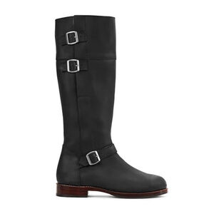 Adelante Reina Black Handcrafted Leather Equestrian Boots